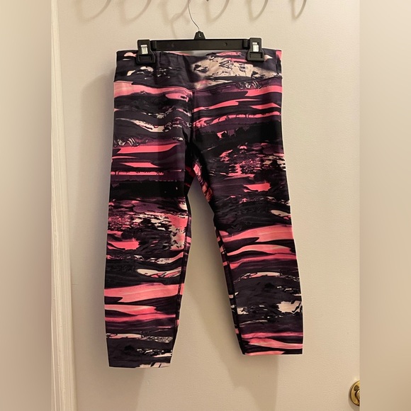 Calvin Klein Pants - Calvin Klein Performance Leggings Black Multi XL